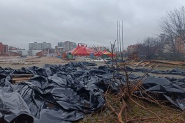На острове Октябрьском в Калининграде снесли павильоны «Балтик-Экспо» (фото)